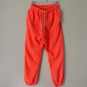 🌞Old Navy Neon Peach Sweatpants🌞✨